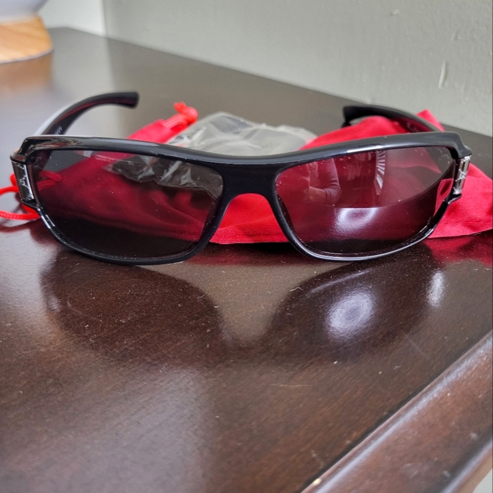 Gucci Sunglasses, Black Frame